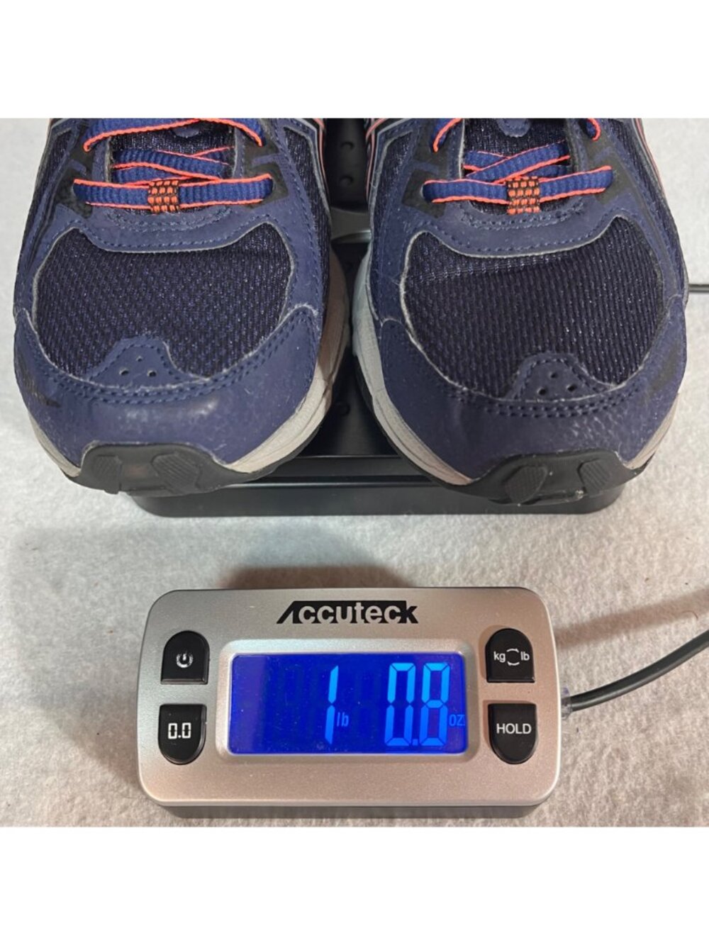 Asics Gel Venture 6 Shoes Womens Size 7 Navy Coral Running Jogging Traction Sole - Picture 15 of 15